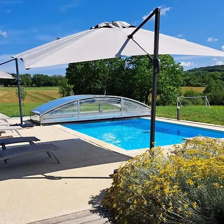 Magnificent Air-conditioned House In An Idyllic Setting With Pool & Garden Veyrines-de-Domme