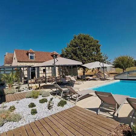 Villa Charming Cocoon - Swimming Pool & Large Spaces 7000 M Veyrines-de-Domme